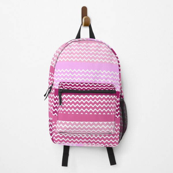 Item preview, Zig Zag Chevron  Pattern and Horizontal Stripe Pattern Red Pink Color Shades designed and sold by zanydoodles.