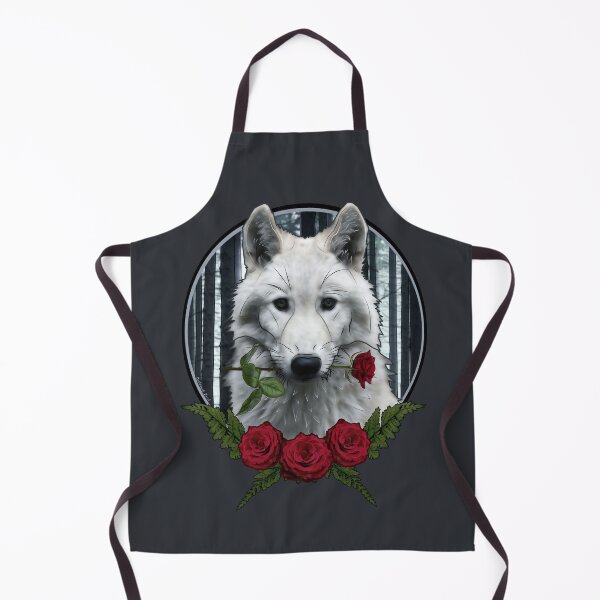 Item preview, Wolf with Rose - Graphic Style designed and sold by Destroyed-Pixel.