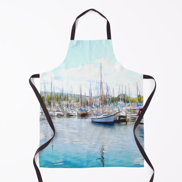 Item preview, Watkins Glen Marina designed and sold by Finding Fortuity.