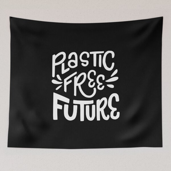 Item preview, Plastic Free Future - Say No To Plastic designed and sold by CrystalCrush.