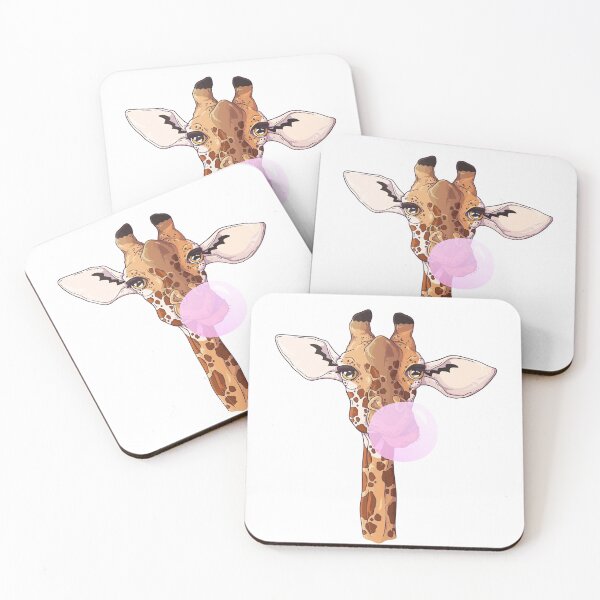 Item preview, Funny Giraffe with Bubble gum designed and sold by anass002.