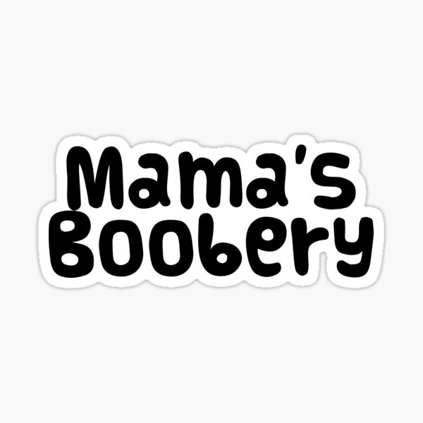 Download Funny Breast Feeding Stickers Redbubble