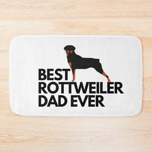 Item preview, Best rottweiler dad Ever cartoon designed and sold by OneTimeEngineer.