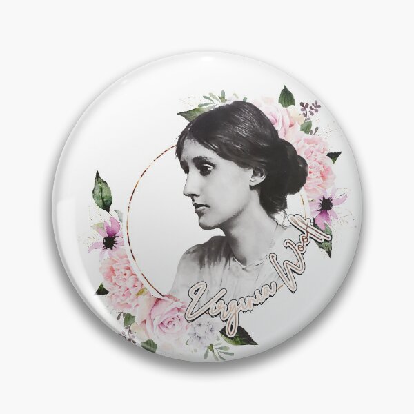 Item preview, Virginia Woolf designed and sold by ohdaintyduck.