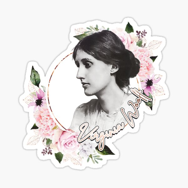 Item preview, Virginia Woolf designed and sold by ohdaintyduck.