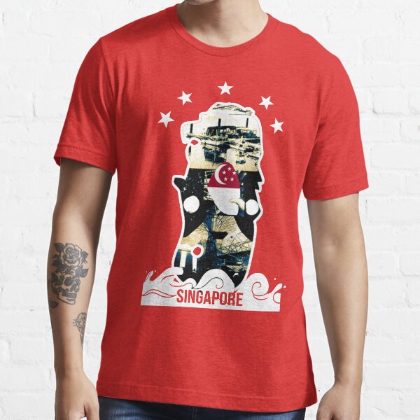 Singapore Merlion T Shirts Redbubble