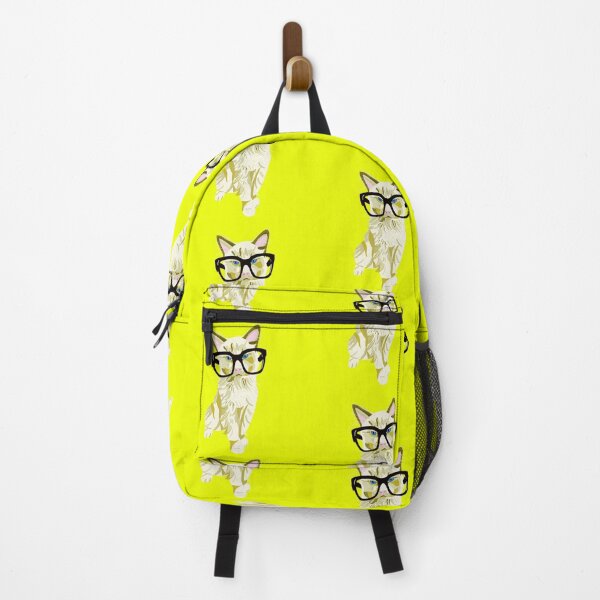 Item preview, Yellow Ribbons Hipster Ragdoll Cat designed and sold by SilverSquirrels.