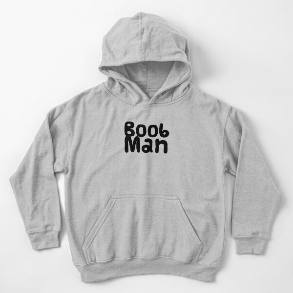 Boob Man Mama's Funny Breastfeeding breast pump mother pumper Novelty Design Kids Pullover Hoodie