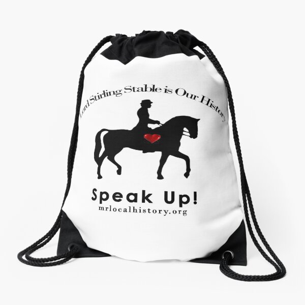 Lord Stirling Stable Needs You Drawstring Bag