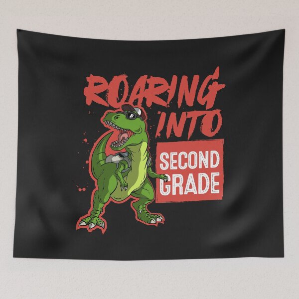 Item preview, Gift for T-Rex Dinosaur Lover Roaring Into 2nd Grade designed and sold by Anumber1.