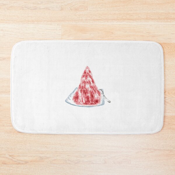 Item preview, Watercolor Illustration of a dessert - Red bean milk shaved ice designed and sold by iswenyi.