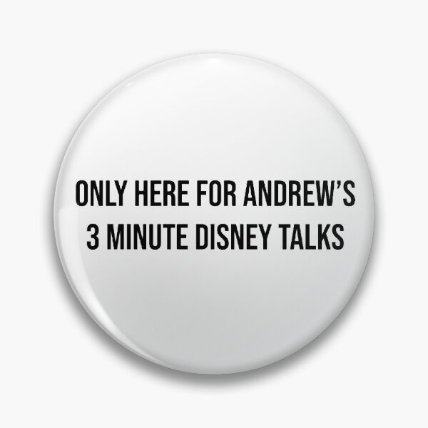 Item preview, andrew’s disney talks designed and sold by Kyleigh Moore.