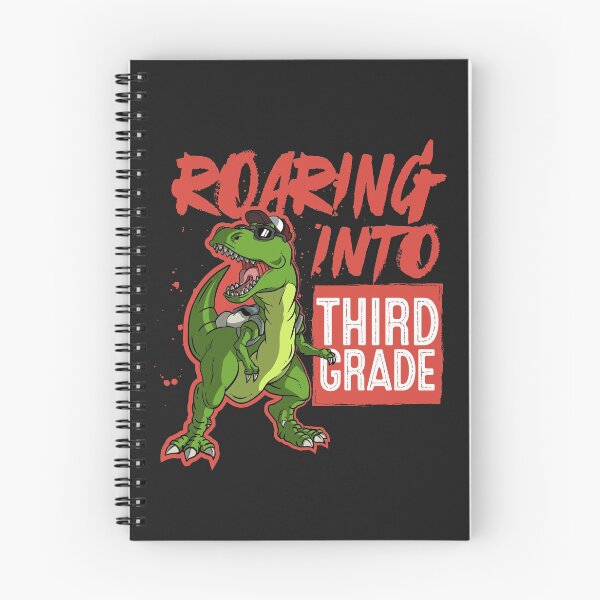 Item preview, Gift for T-Rex Dinosaur Lover Roaring Into 3rd Grade designed and sold by Anumber1.