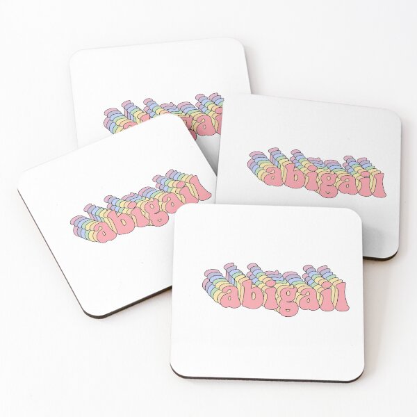 Item preview, abigail name sticker designed and sold by youtubemugs.