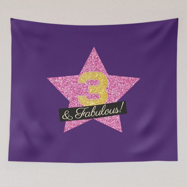 Item preview, 3rd Birthday Gifts Women Fabulous - Pink Gold designed and sold by betternotes.