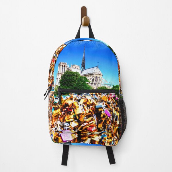 Item preview, Love Lock Bridge And Notre Dame de Paris  designed and sold by Paul Thompson Photography.
