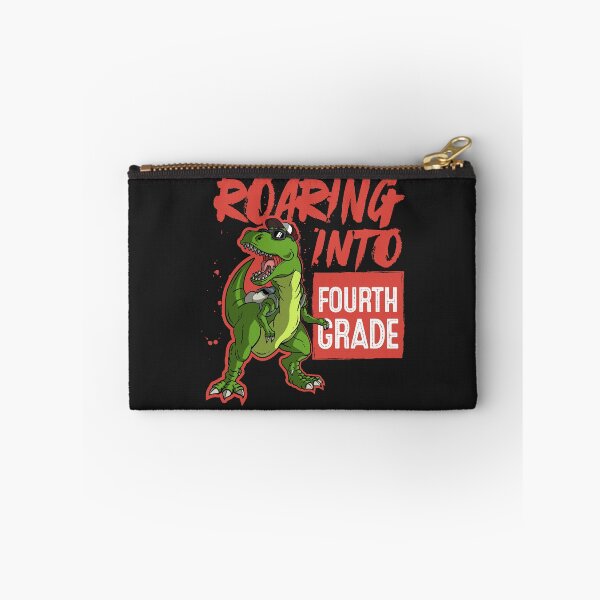 Item preview, Gift for T-Rex Dinosaur Lover Roaring Into 4th Grade designed and sold by Anumber1.