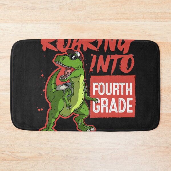 Item preview, Gift for T-Rex Dinosaur Lover Roaring Into 4th Grade designed and sold by Anumber1.
