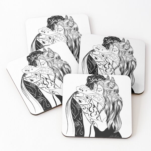 Cardan and Jude Coasters (Set of 4)