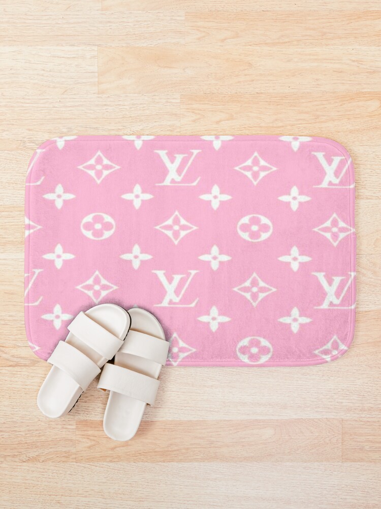 Alternate view of Louis V Bonbon rose Bath Mat