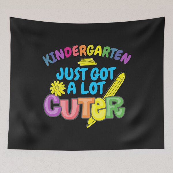 Item preview, Gift for First Day Of Kindergarten Just Got Cuter designed and sold by Anumber1.