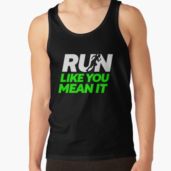 runner motivation, healthy lifestile Tank Top