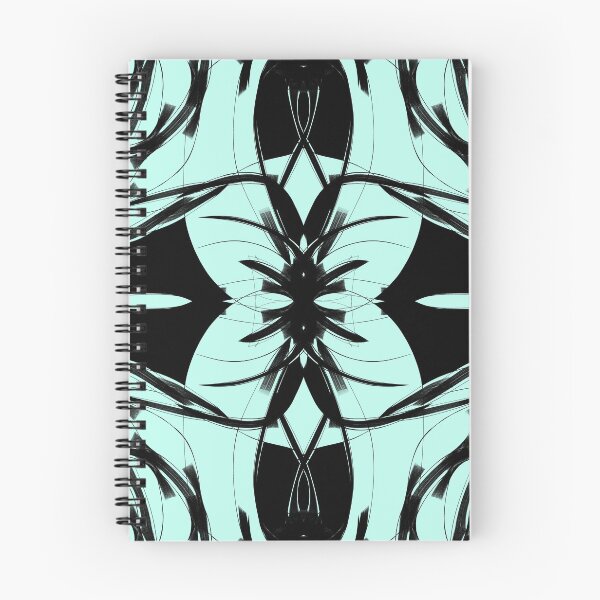 Item preview, Fantasia aguamarina negro designed and sold by Abstractlara.