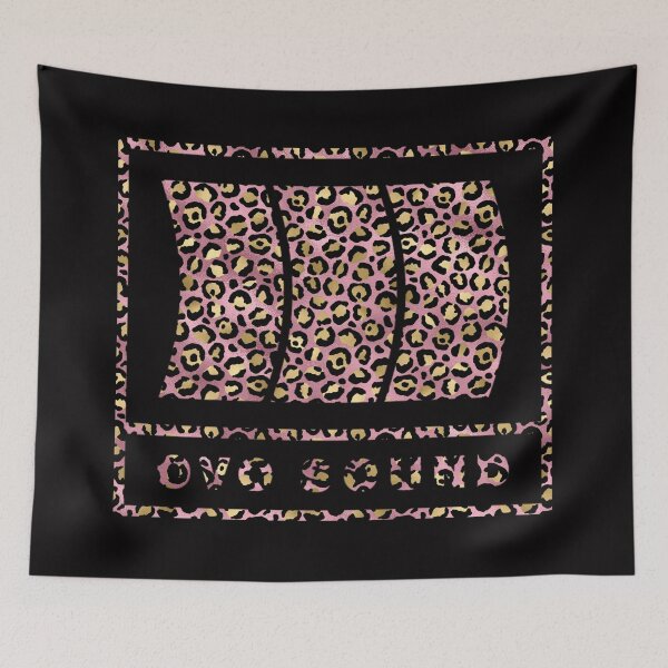 Item preview, OVO sound Leopard pink gold print designed and sold by lovesuperkarma.