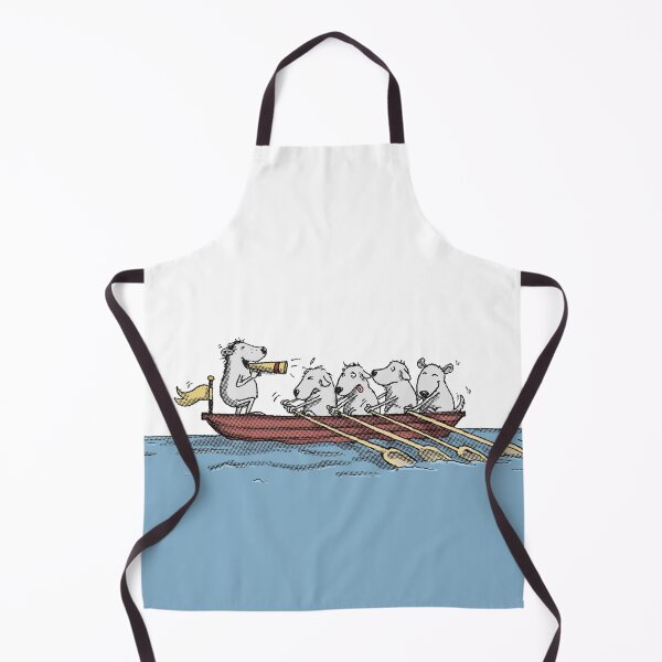 Item preview, Rowboat with dogs designed and sold by Angela Kommoß.
