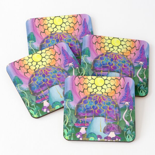Item preview, magic mushrooms designed and sold by Foenix-Mandalas.