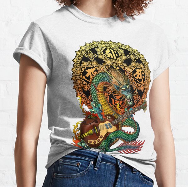 Dragon guitar Classic T-Shirt