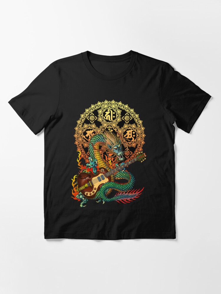 Alternate view of Dragon guitar Essential T-Shirt