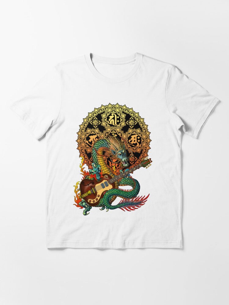 Alternate view of Dragon guitar Essential T-Shirt