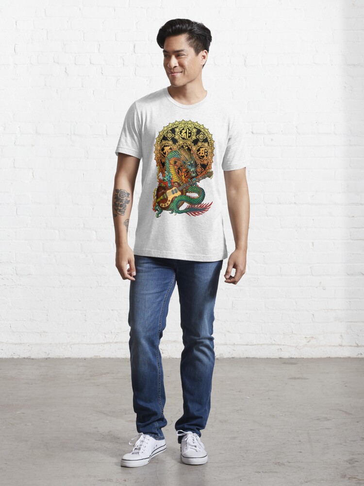 Alternate view of Dragon guitar Essential T-Shirt