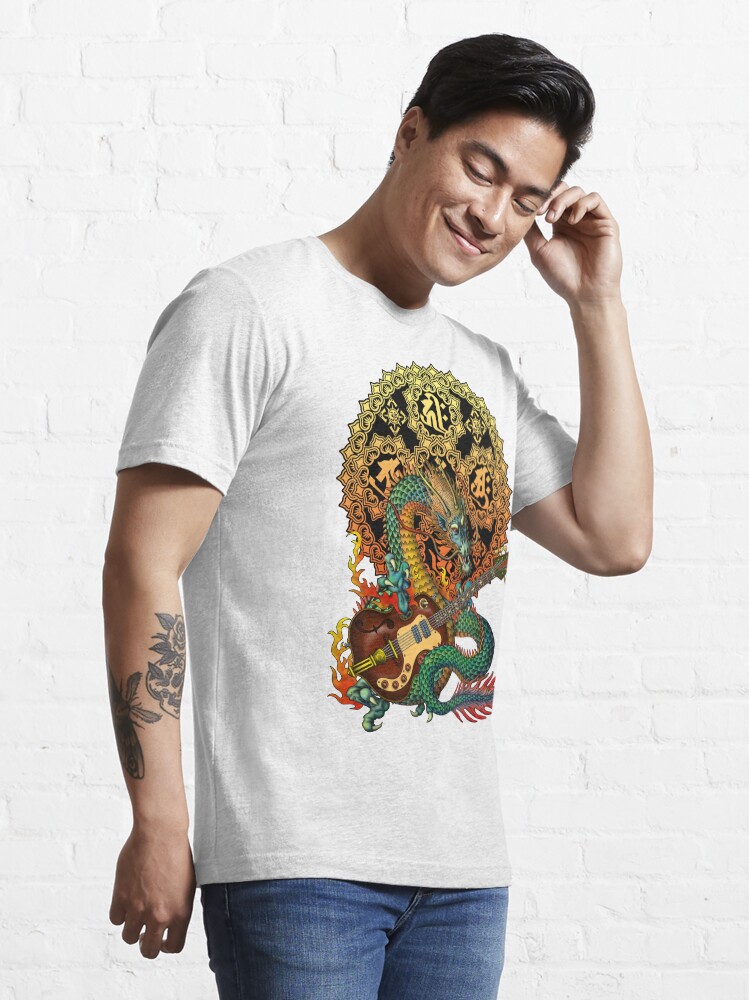 Alternate view of Dragon guitar Essential T-Shirt