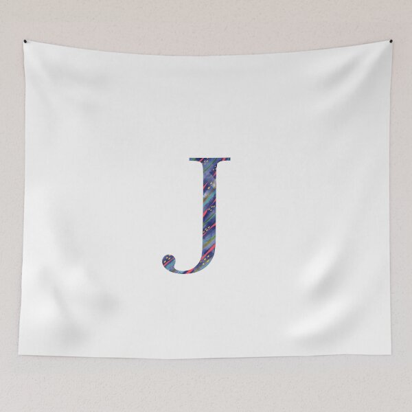 Item preview, ‘J’ Monogram Initial Lettering designed and sold by misterletterman.