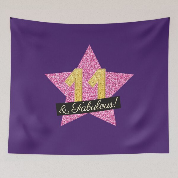 Item preview, 11th Birthday Gifts Women Fabulous - Pink Gold designed and sold by betternotes.