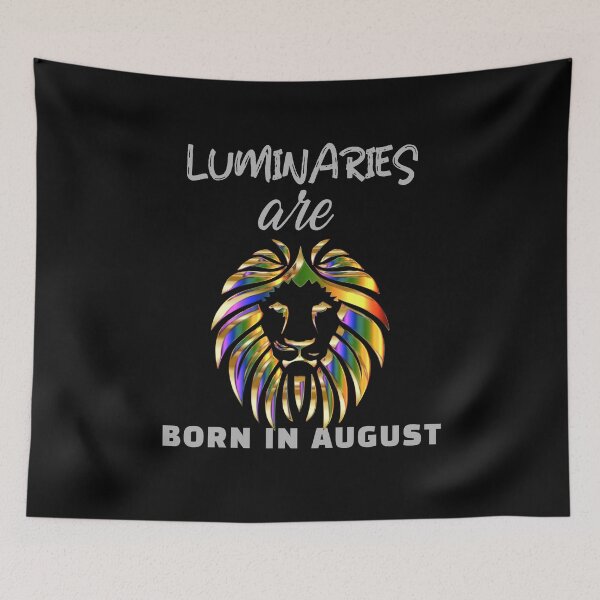 Item preview, Luminaries are Born in August. designed and sold by Philomena1954.