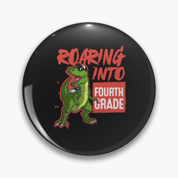 Item preview, Gift for Dinosaur Boys Roaring Into Fourth Grade designed and sold by Anumber1.