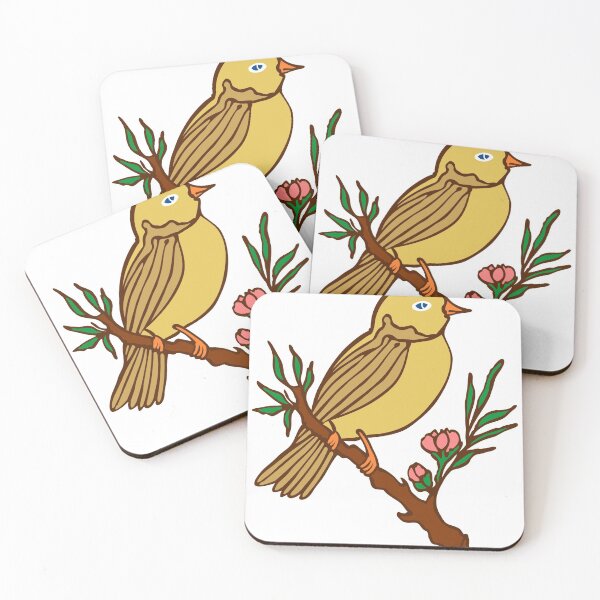 Item preview, Perched bird art designed and sold by greengoodnich.
