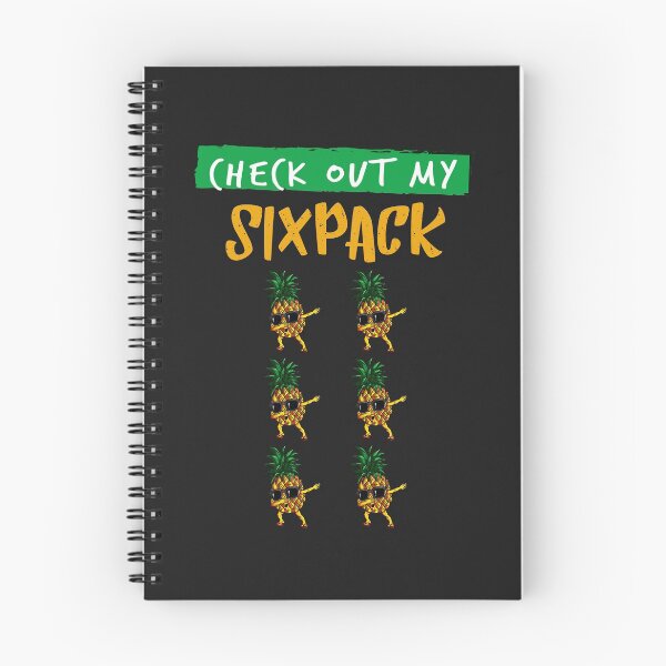Item preview, Gift for Pineapple Lover Check Out My Sixpack designed and sold by Anumber1.