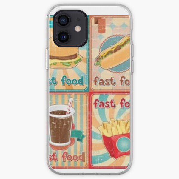 Fast food pone case iPhone Soft Case