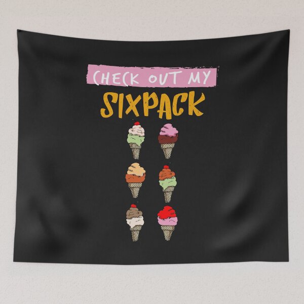 Item preview, Gift for Ice Cream Lover Check Out My Sixpack designed and sold by Anumber1.