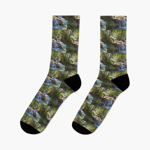 Item preview, Laos. Kuang Si Waterfalls. Scenery. designed and sold by vadim19.