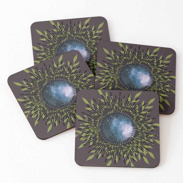 Item preview, space leaves  designed and sold by Moni3572.