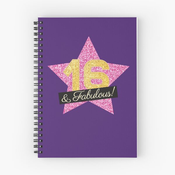 Item preview, 16th Birthday Gifts Women Fabulous - Pink Gold designed and sold by betternotes.