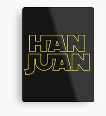 HAN JUAN Metal Print