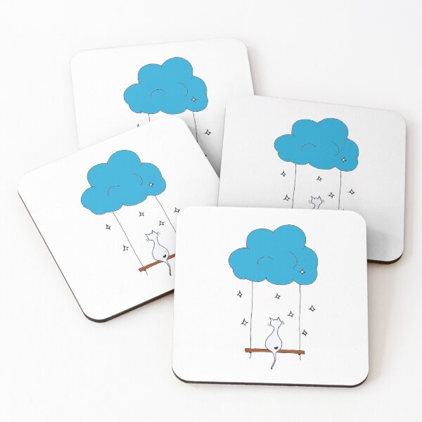 Item preview, Cat Swinging in the Cloud designed and sold by GS-Designs.