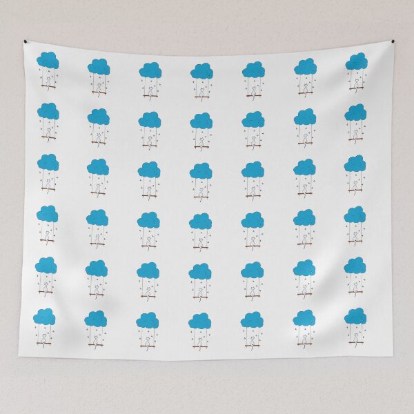 Item preview, Cat Swinging in the Cloud designed and sold by GS-Designs.