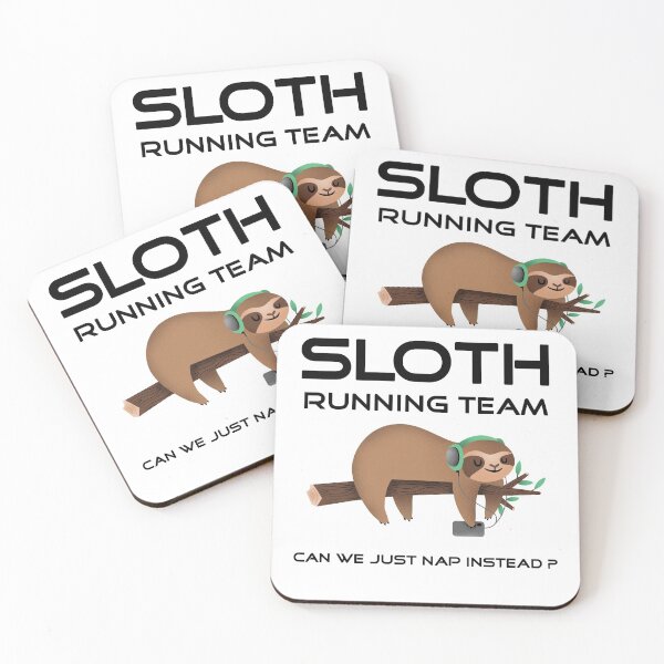 Item preview, Sloth Funny Slow half marathon Runners Team , Slow runners Gift designed and sold by majidkacm.